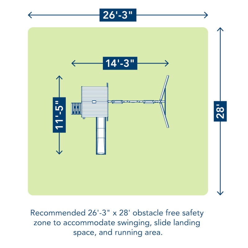 McKinley Swing Set - Installation Available