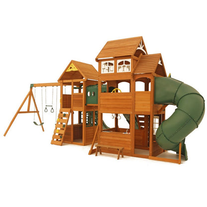 Paramount Wooden Swing Set / Playset