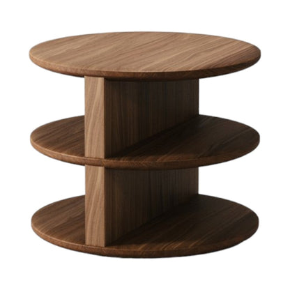 Melanio Walnut Wood Bedside
