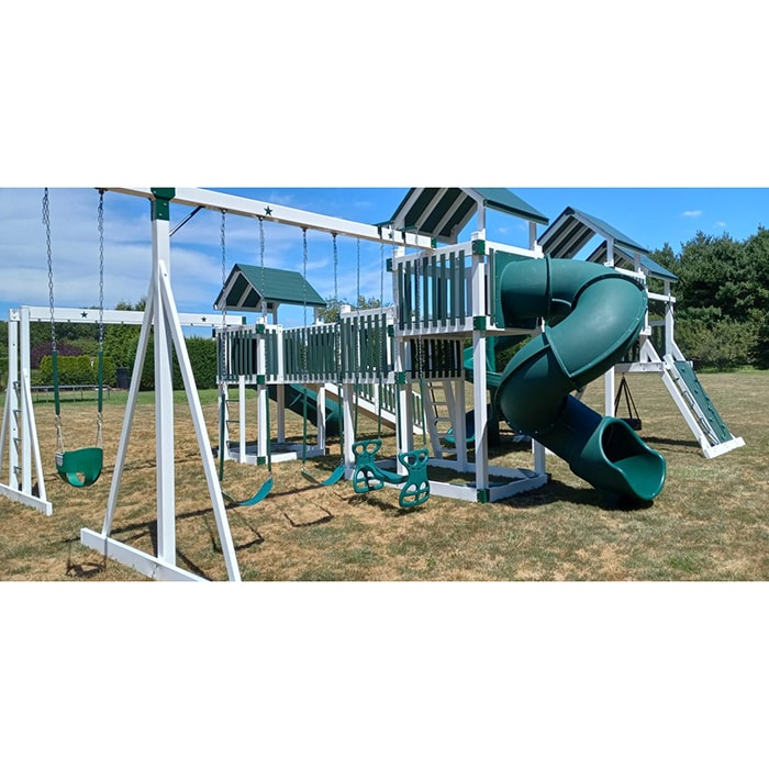 Lucky Star Vinyl Swing Set