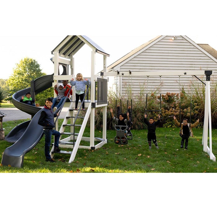 Star Explorer Vinyl Swing Set