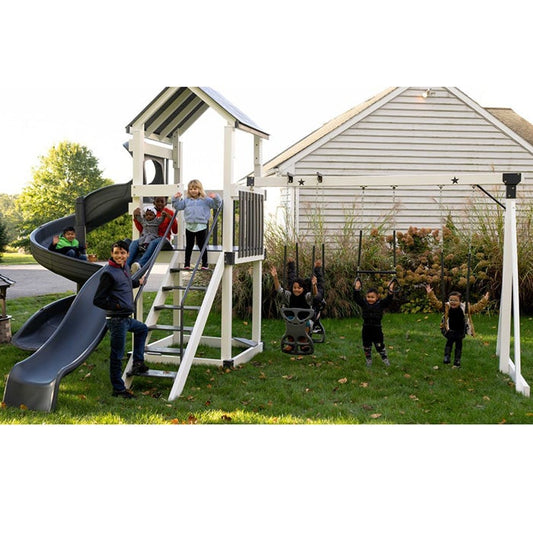 Star Explorer Vinyl Swing Set