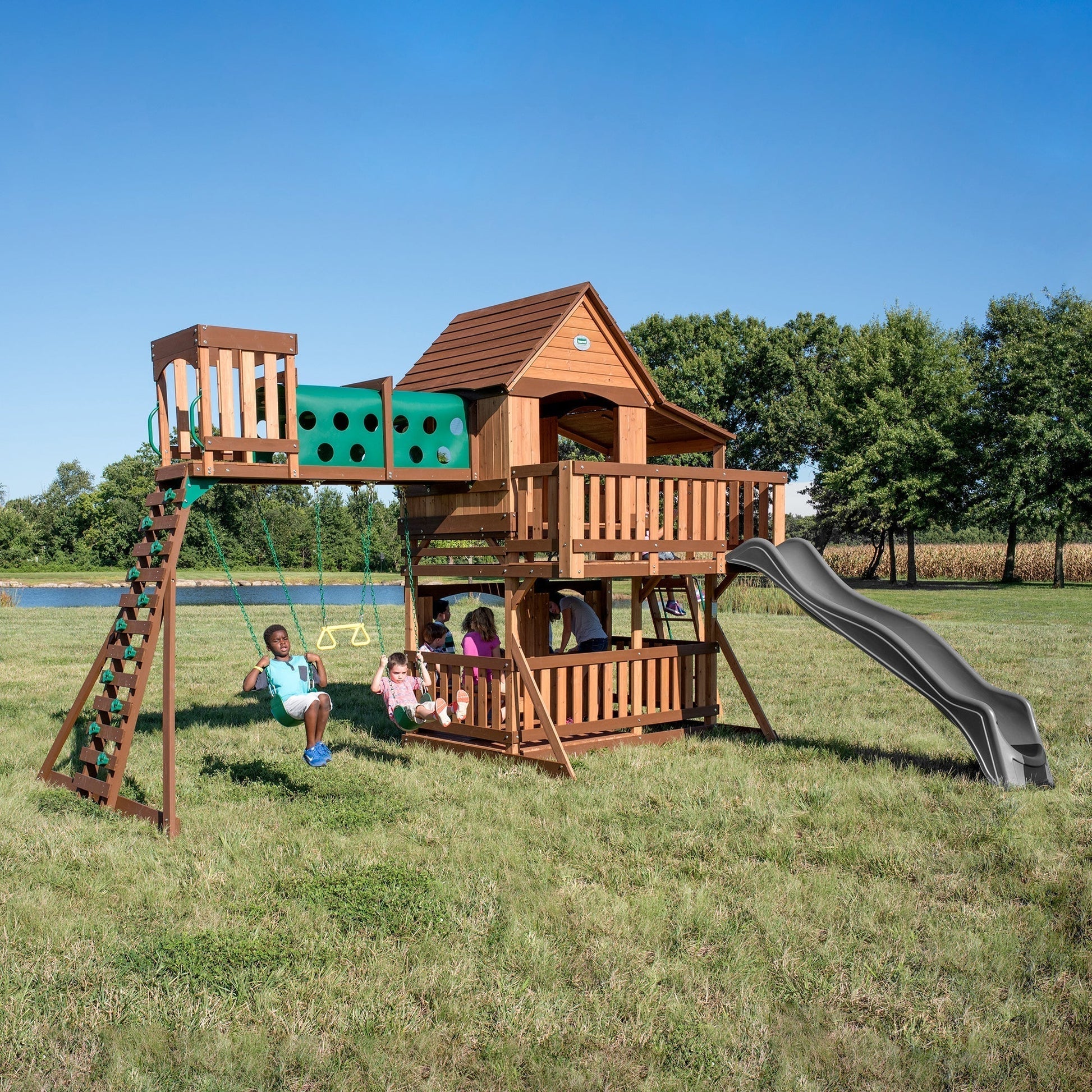 Woodridge Elite Swing Set