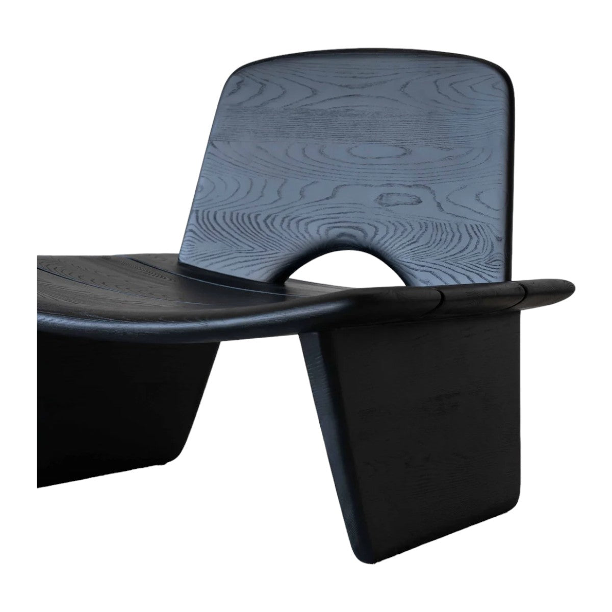 Alaric Ash Wood Lounge Chair