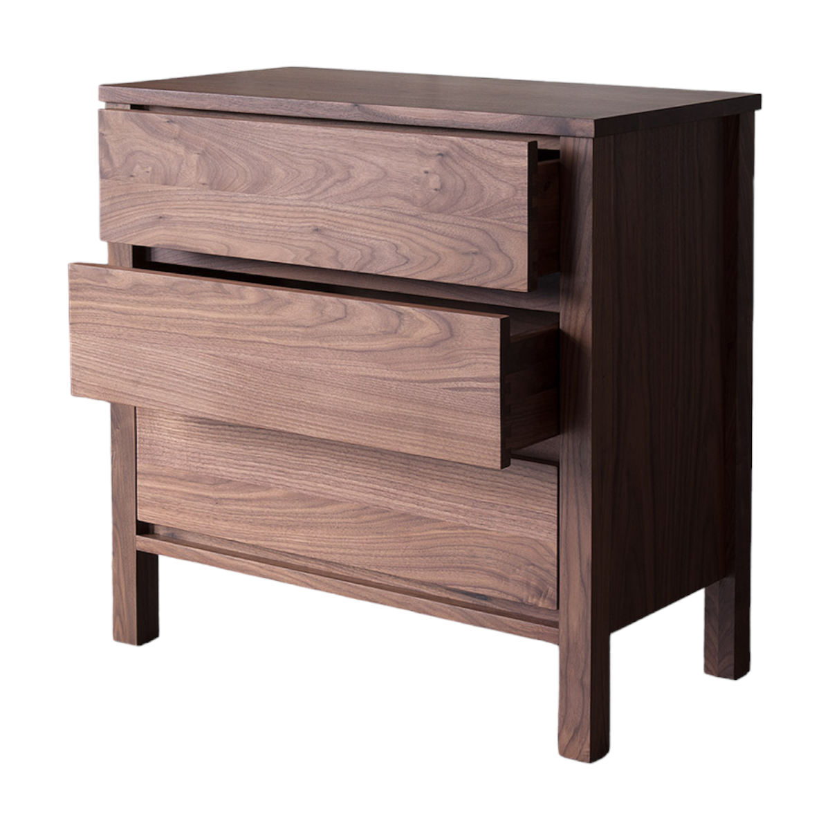Anton Walnut Wood Chest of Drawers