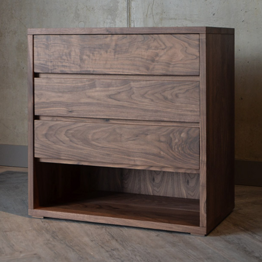 Antwan Walnut Wood Chest of Drawers