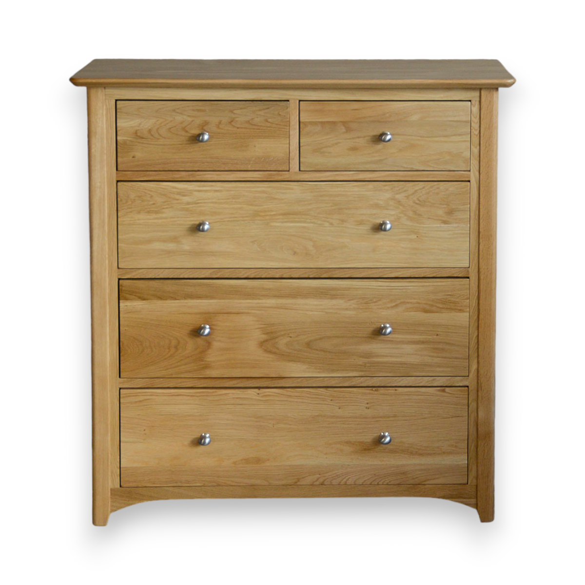 Aragon Oak Wood Chest of Drawers