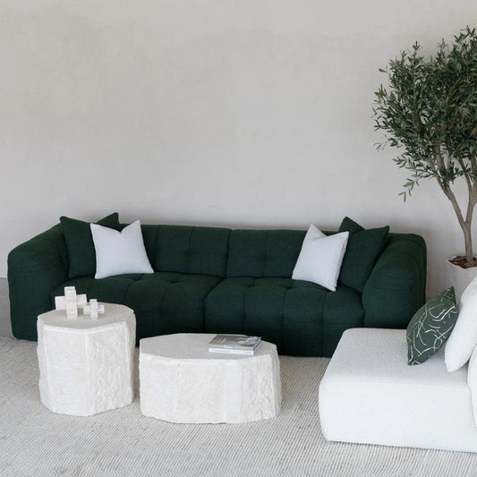 Bane 3 Seater Boucle Fabric Sofa