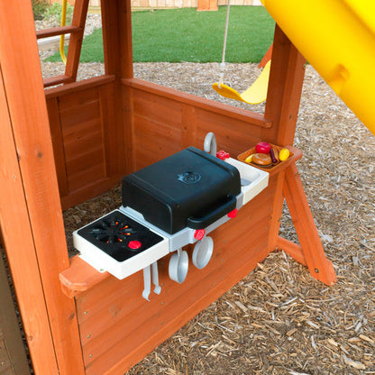 Mazonvintage Lookout Extreme Wooden Swing Set / Playset