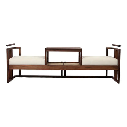 Bella Teak Wood 2 Seater Sofa