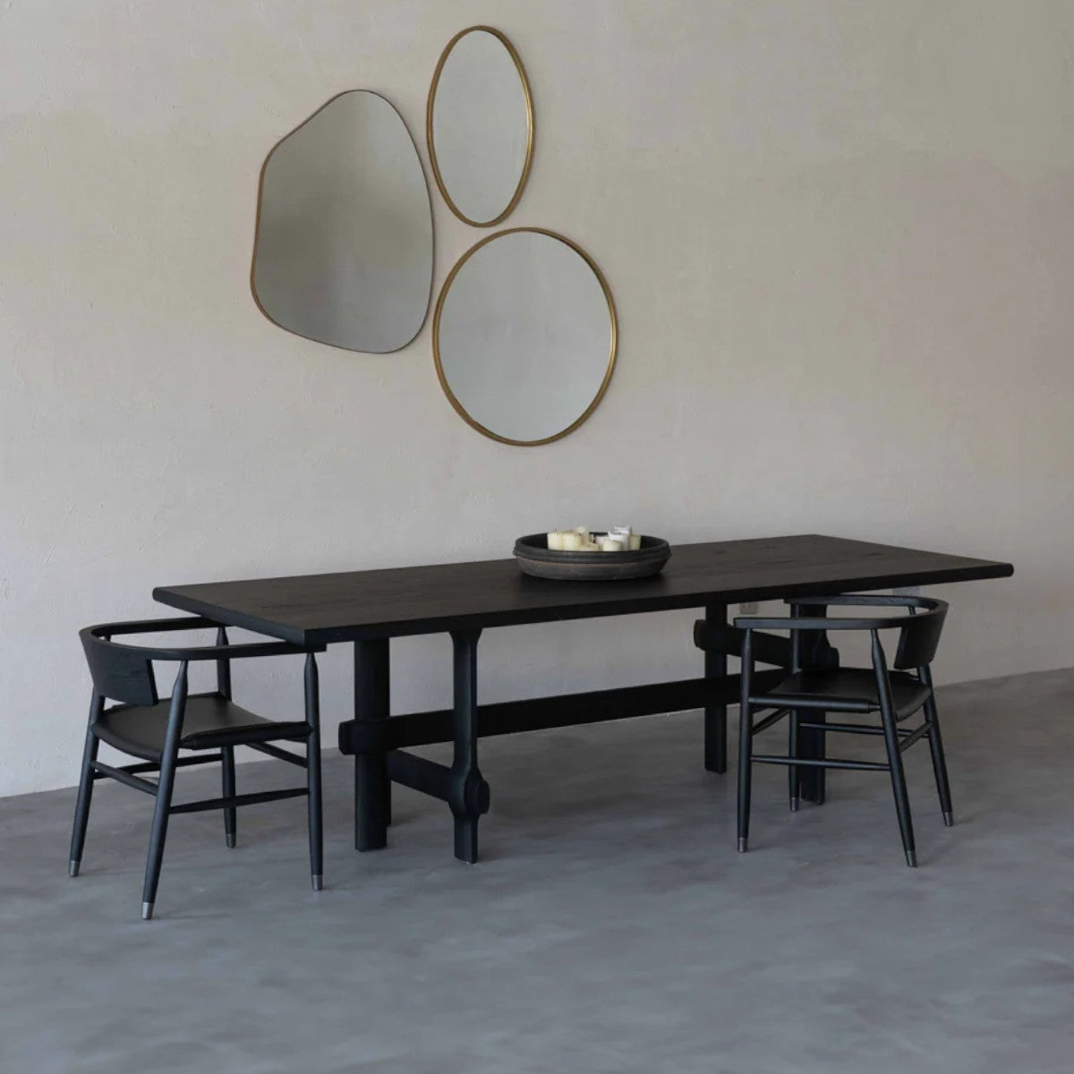 Benicia Ash Wood Dining Table
