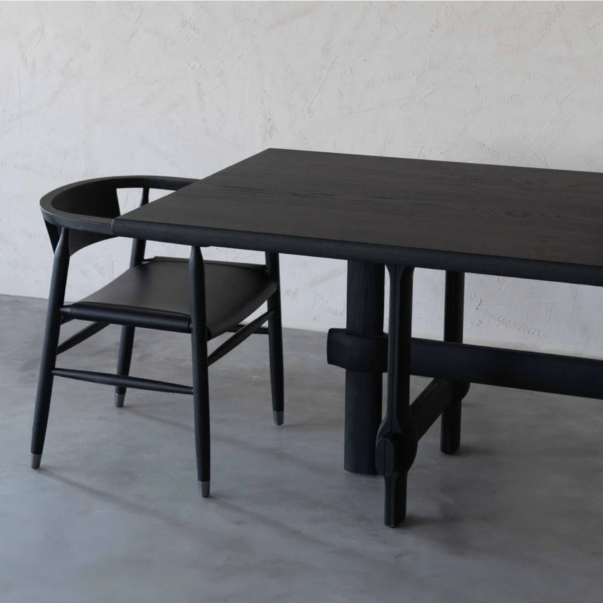 Benicia Ash Wood Dining Table