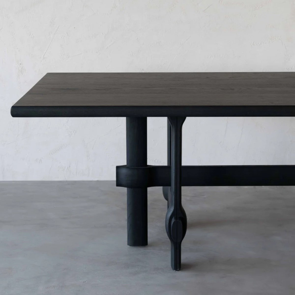 Benicia Ash Wood Dining Table