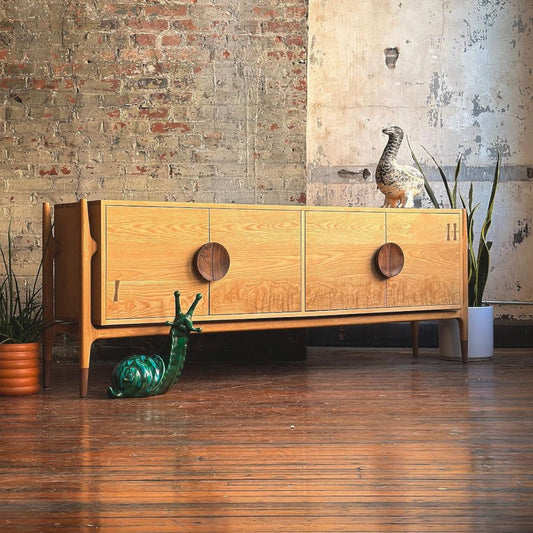Beynish Oak Wood Cabinet & Sideboard