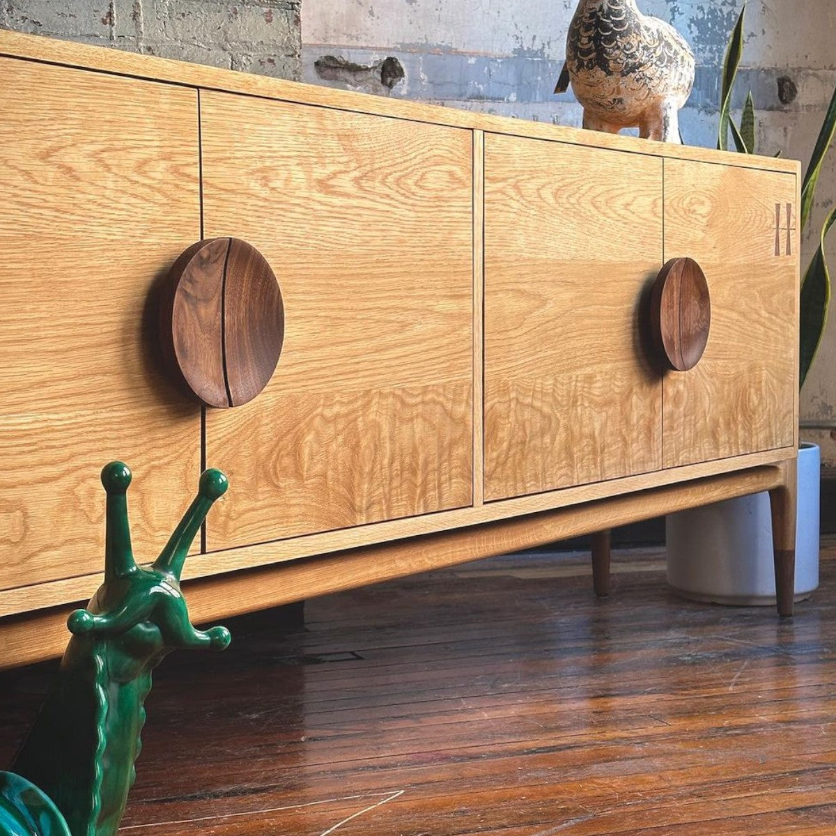 Beynish Oak Wood Cabinet & Sideboard