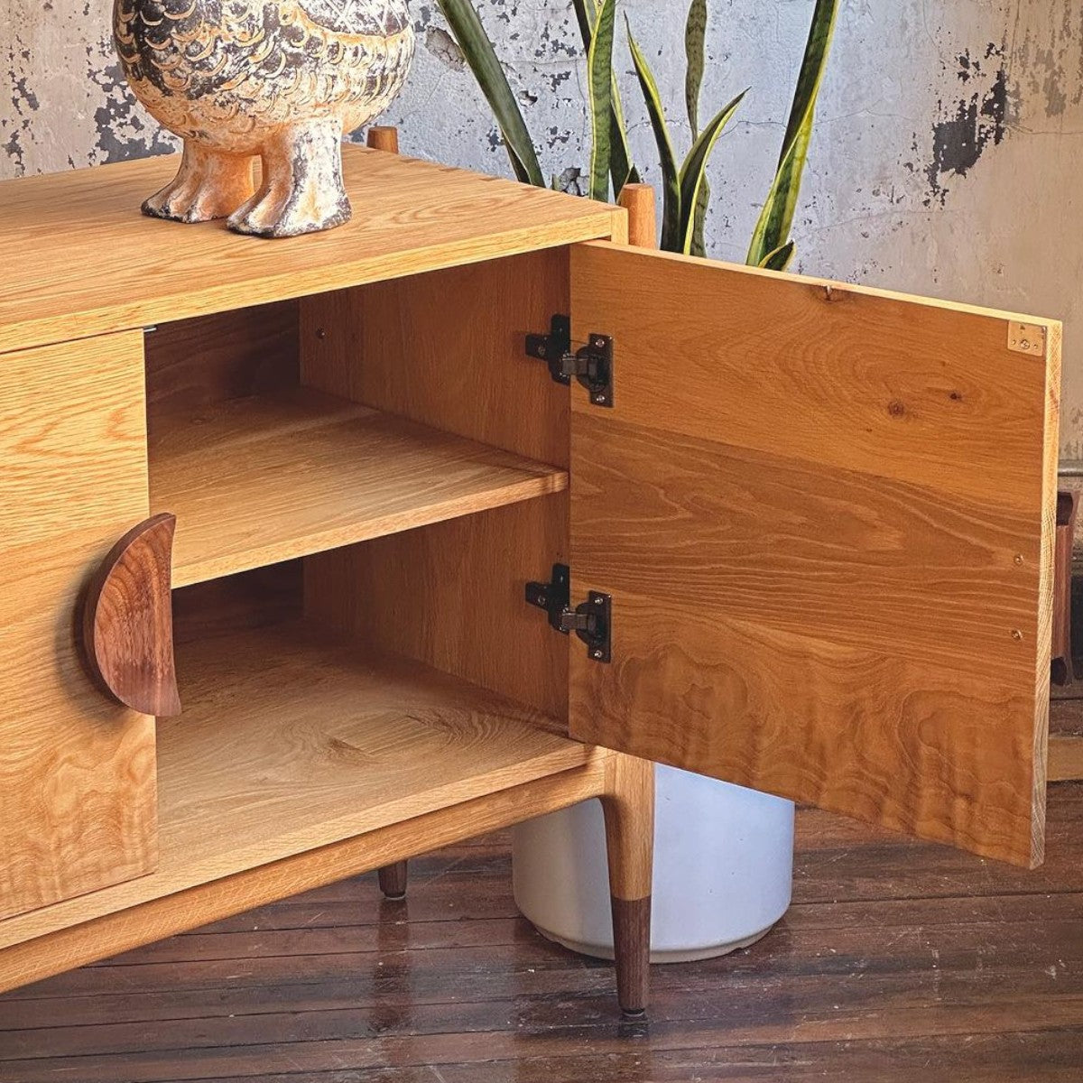 Beynish Oak Wood Cabinet & Sideboard