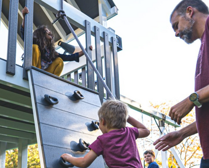 Bright Star Vinyl Swing Set