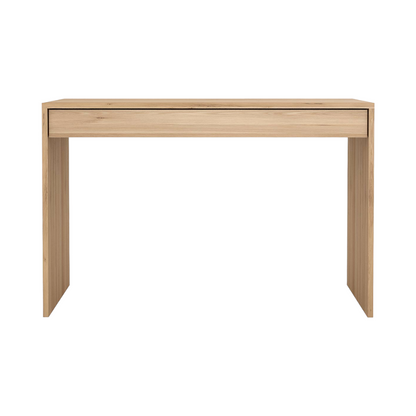 Caron Oak Wood Console Table