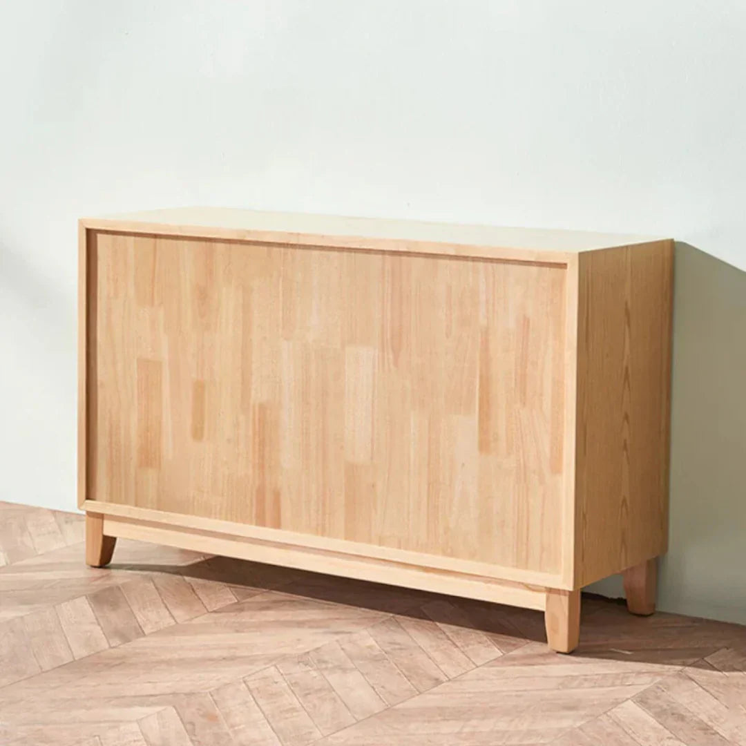Dean Ash Wood & Rattan Sideboard