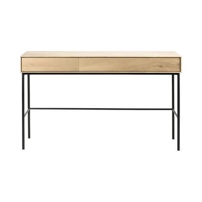 Eara Oak Wood Console Table