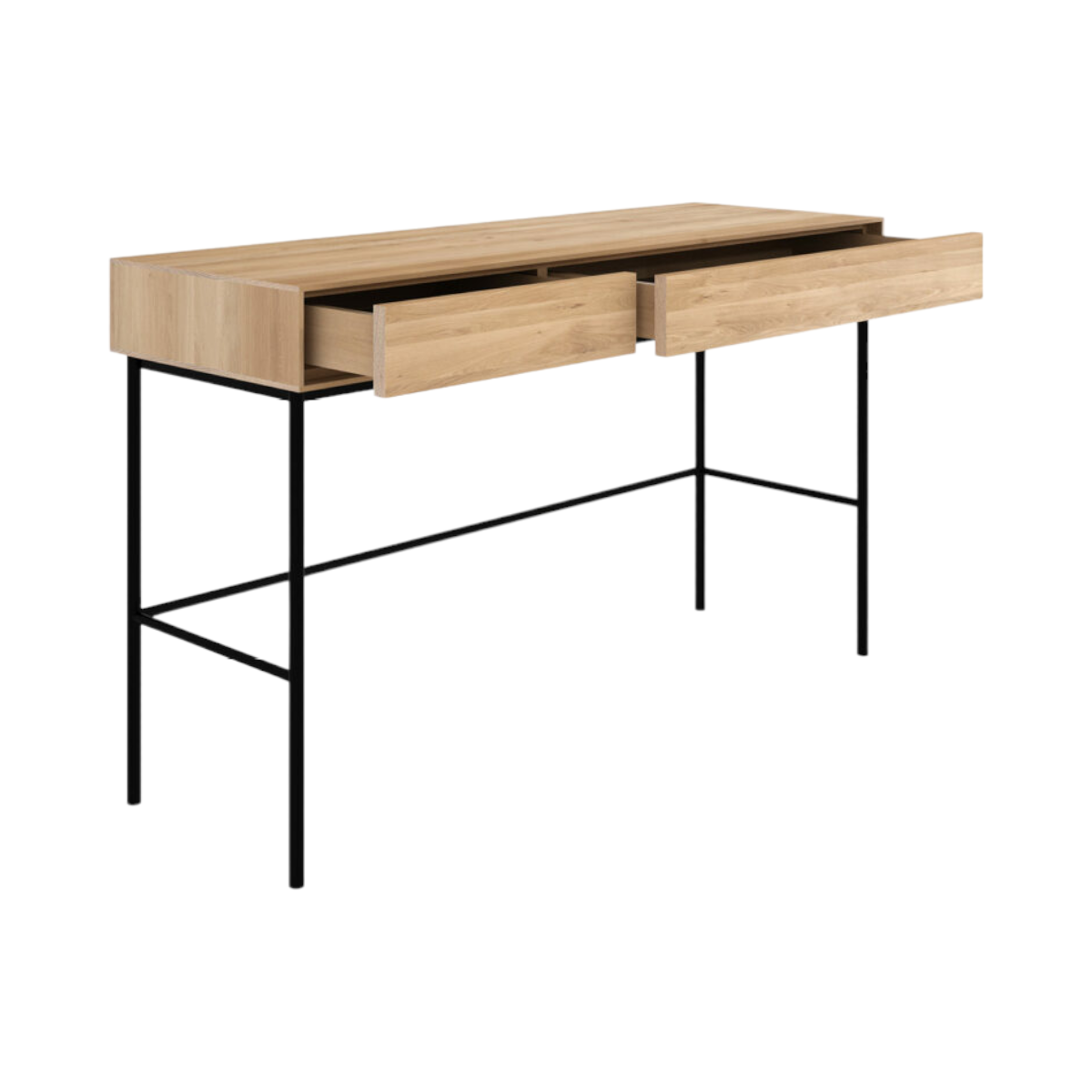 Eara Oak Wood Console Table