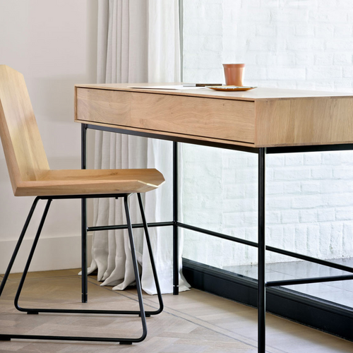 Eara Oak Wood Console Table