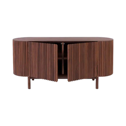 Edsel Walnut Wood Sideboard