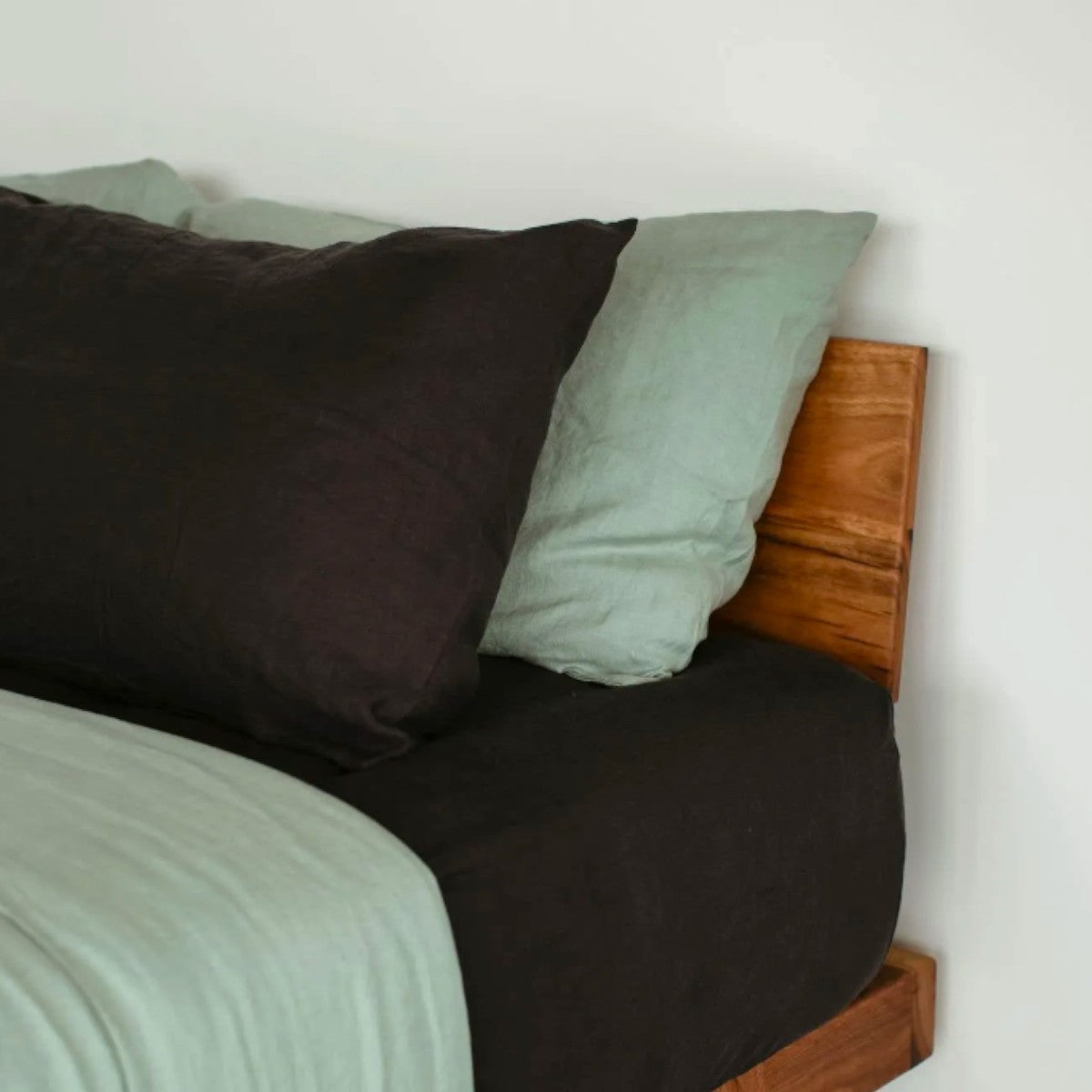 Eleri Walnut Wood Bed