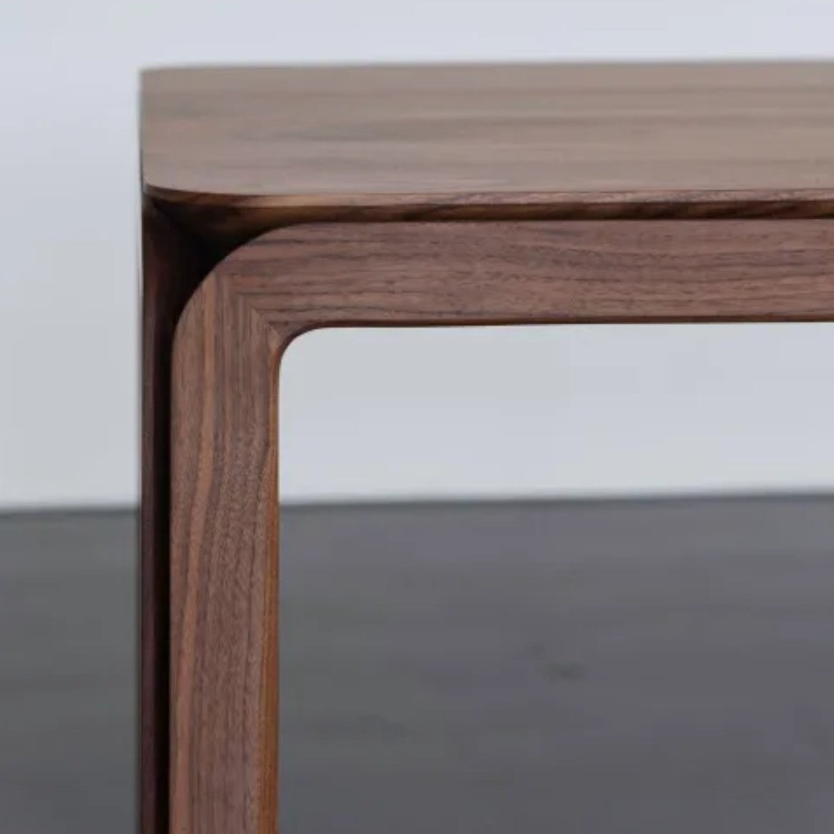 Elettra Walnut Wood 6 Seater Dining Table