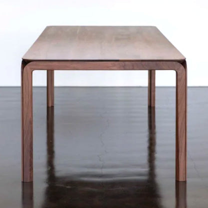 Elettra Walnut Wood 6 Seater Dining Table