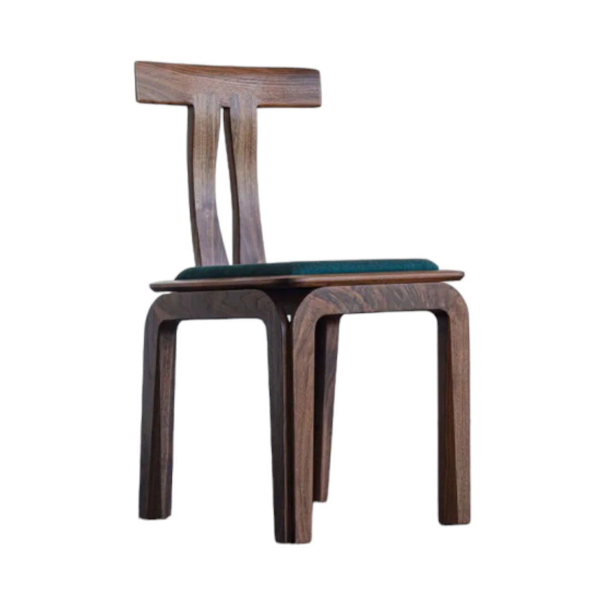 Elettra Walnut Wood Dining Chair