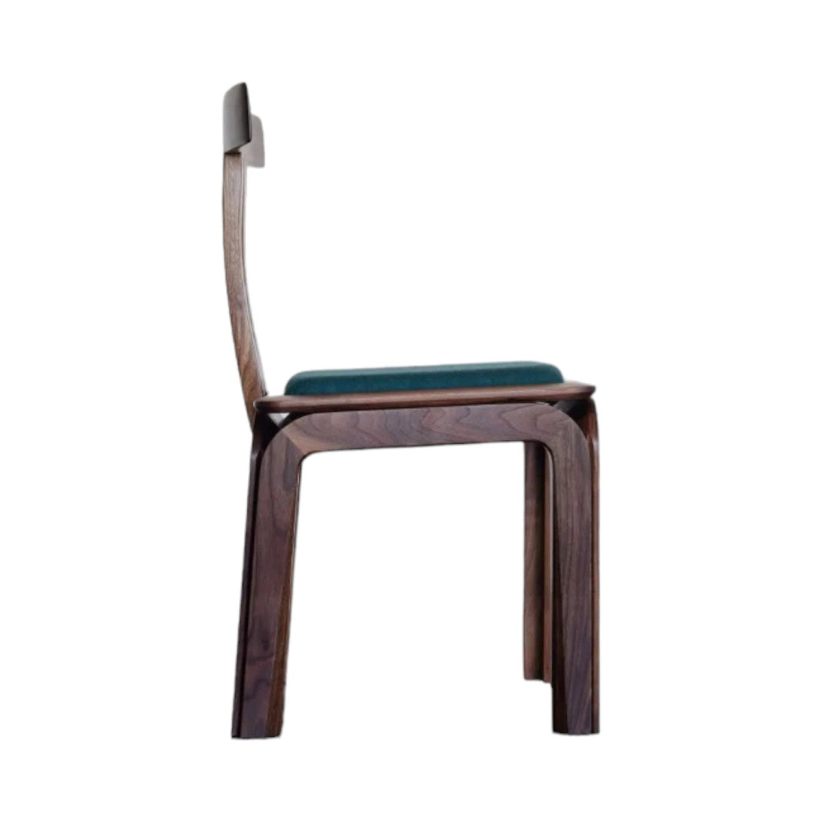 Elettra Walnut Wood Dining Chair