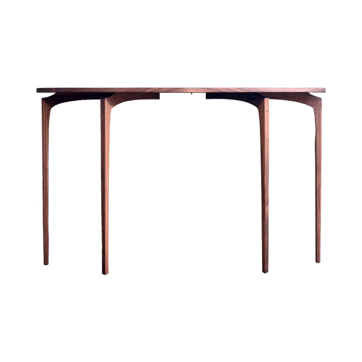 Everard Walnut Wood Console Table