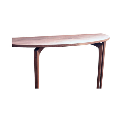 Everard Walnut Wood Console Table