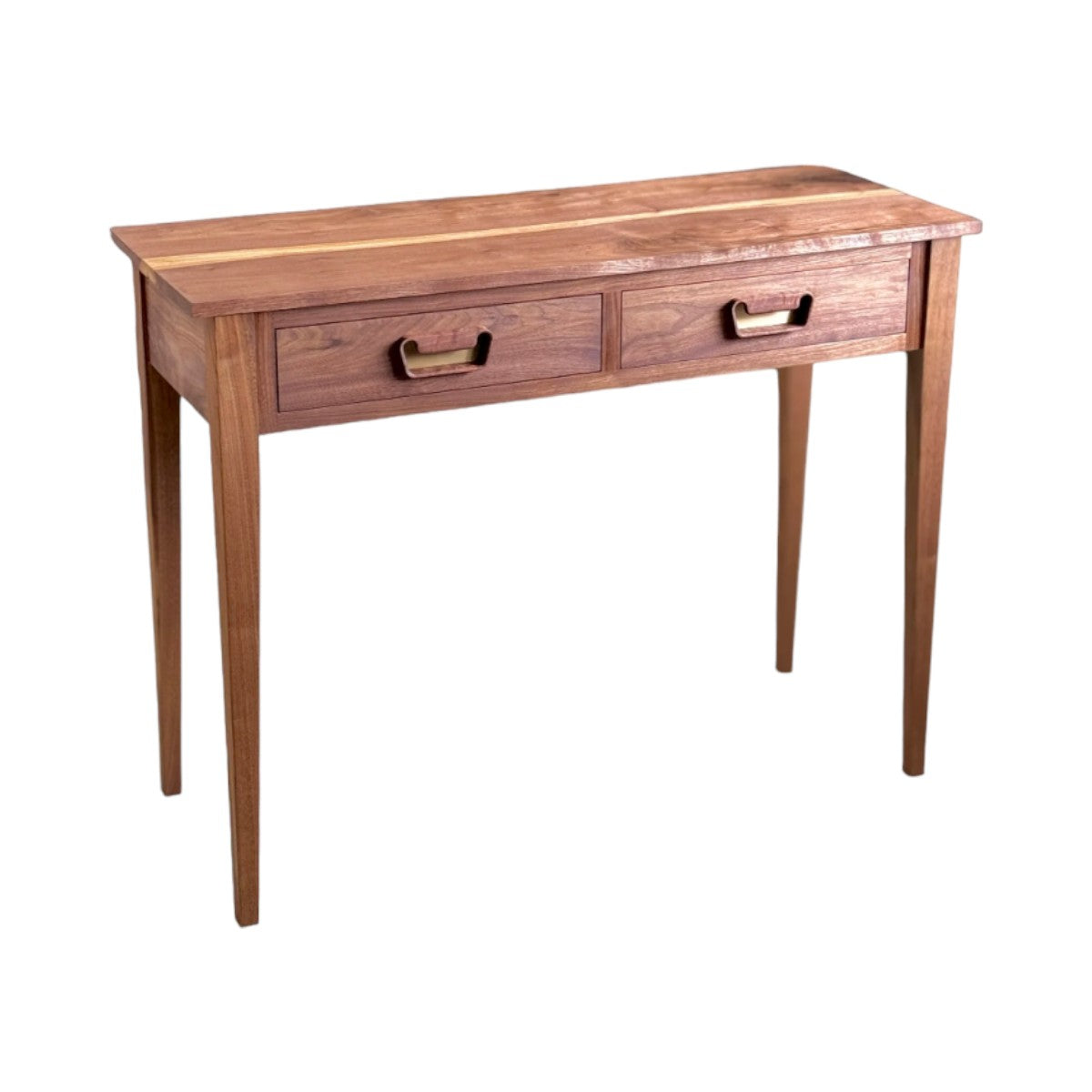 Evers Walnut Wood Console Table