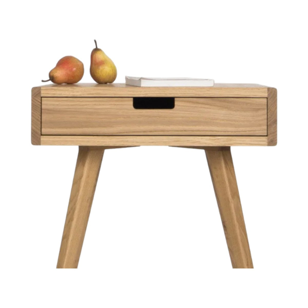 Evert Oak Wood Bedside
