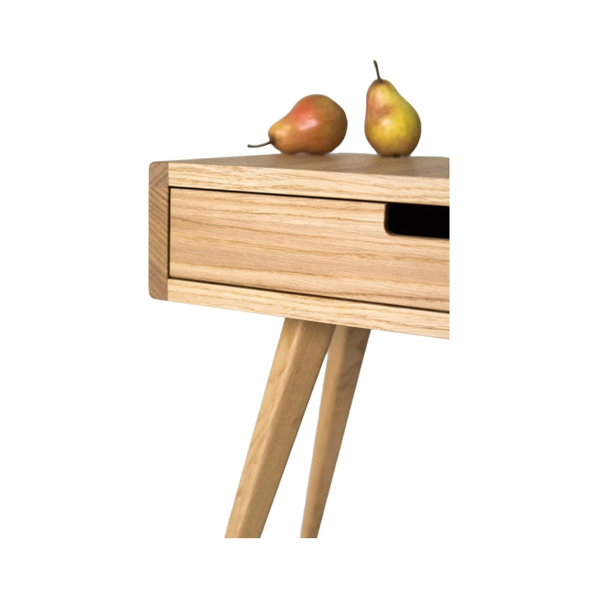 Evert Oak Wood Bedside