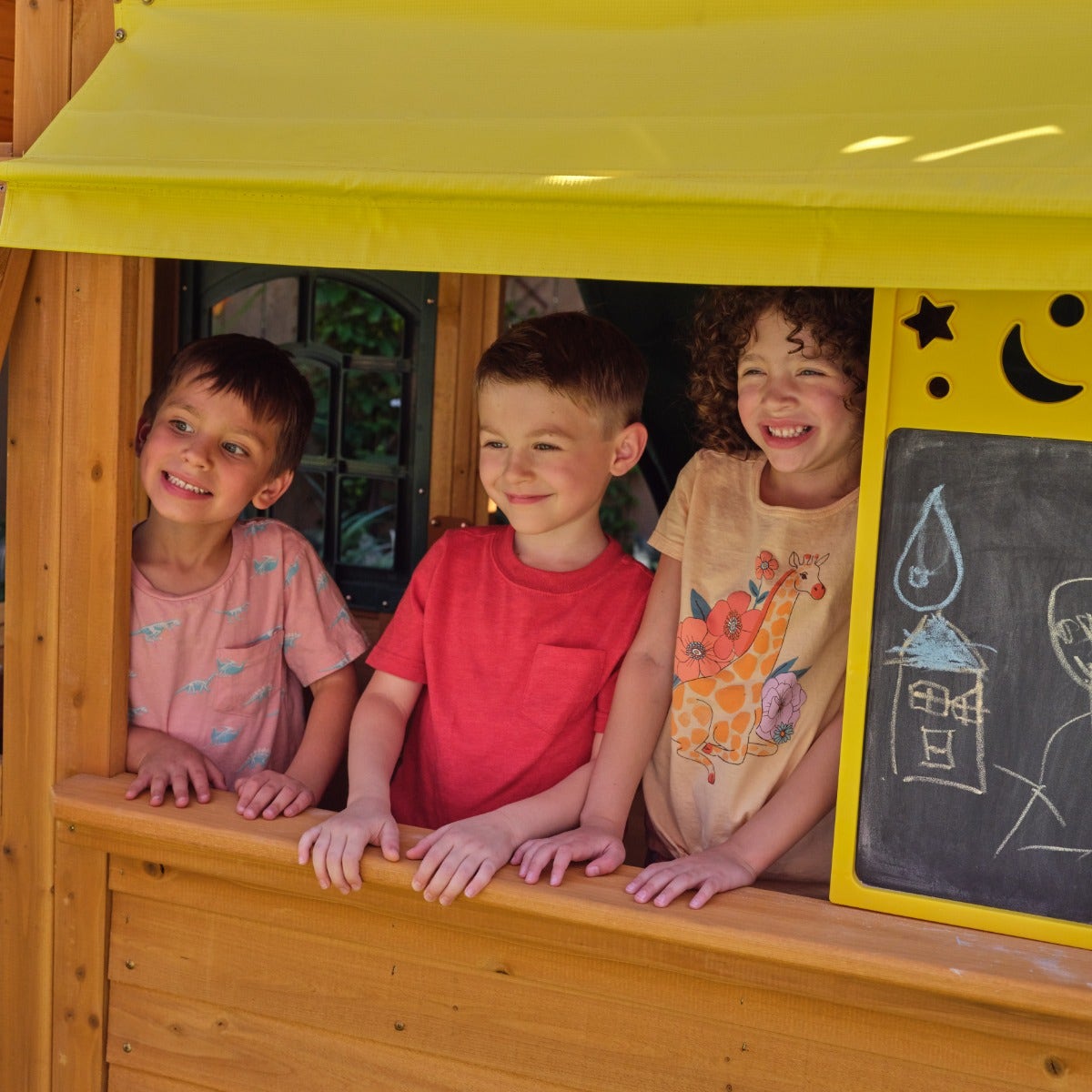 Bear Cave Lodge Swing Set - Installation Available