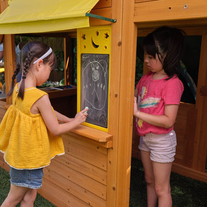 Bear Cave Lodge Swing Set - Installation Available