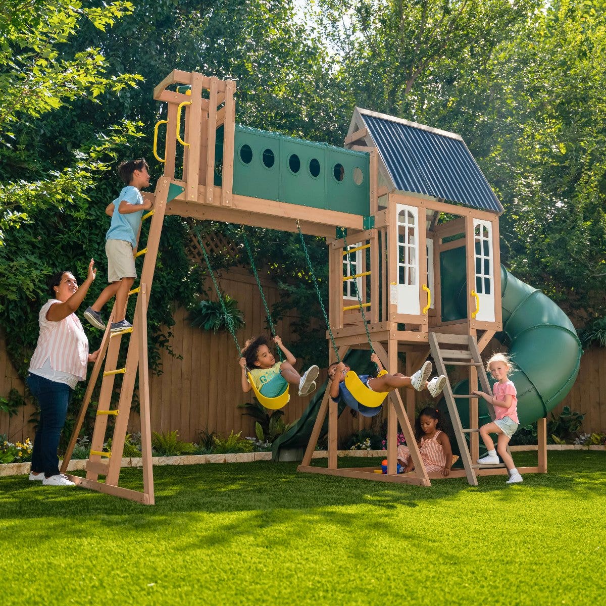 Skyway Resort Swing Set - Installation Available