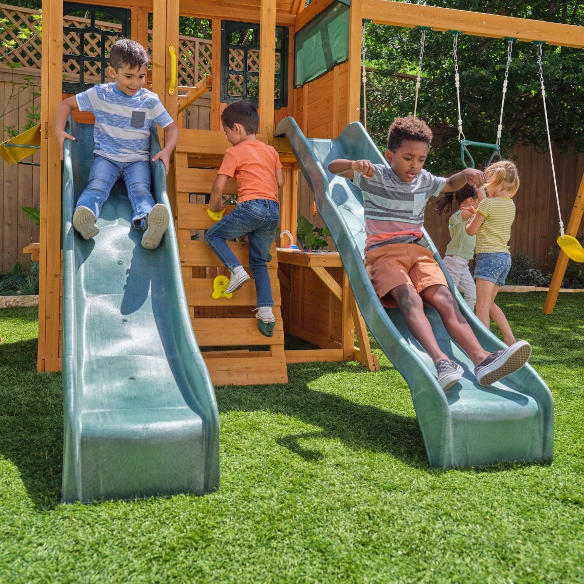 Overland Heights Swing Set