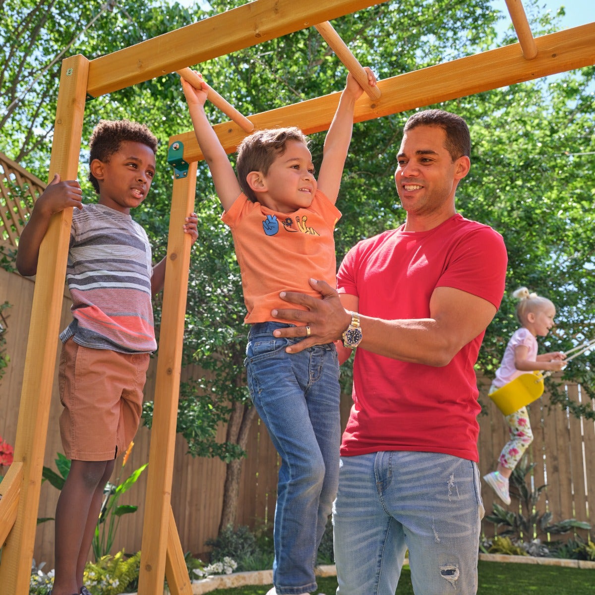 Overland Heights Swing Set