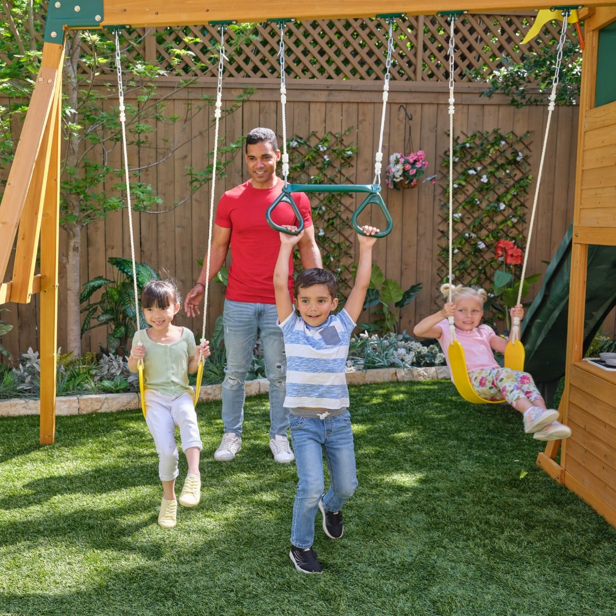 Overland Heights Swing Set