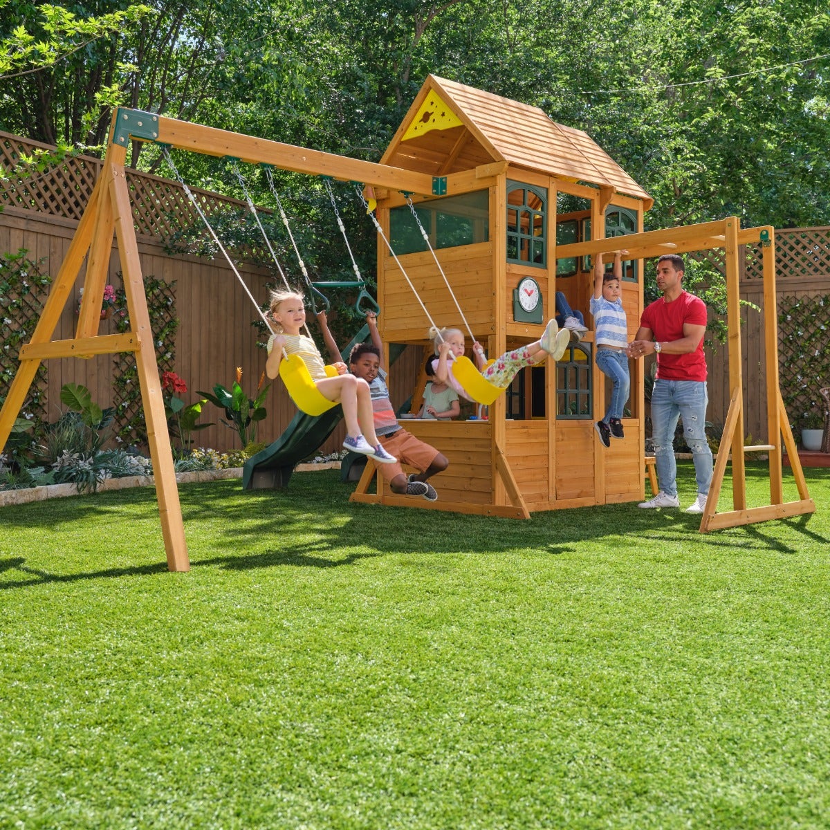 Overland Heights Swing Set