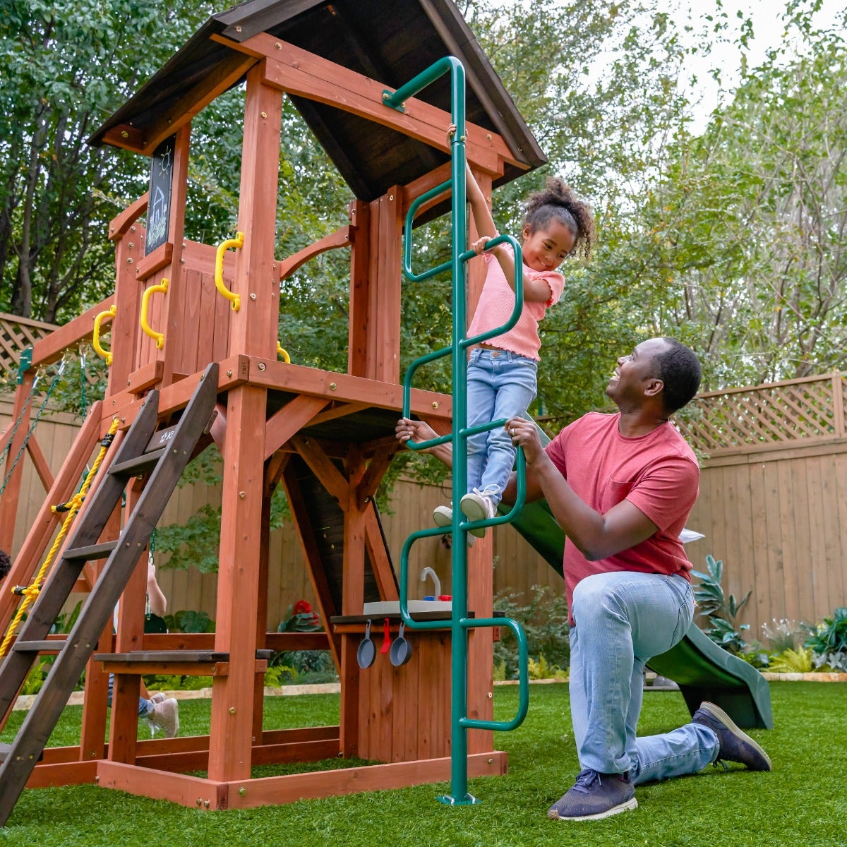 Raptor Trail Swing Set
