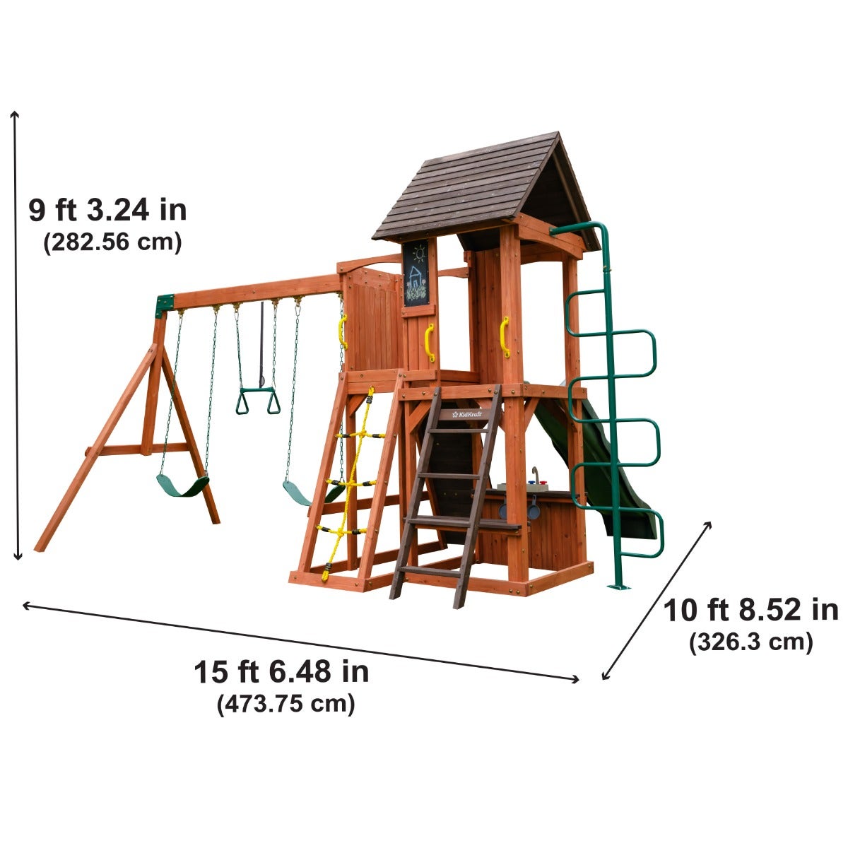Raptor Trail Swing Set
