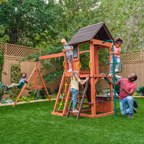 Raptor Trail Swing Set