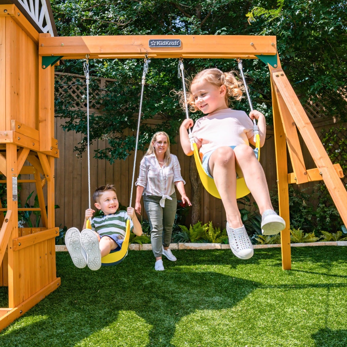 Laurel Retreat Swing Set - Installation Available