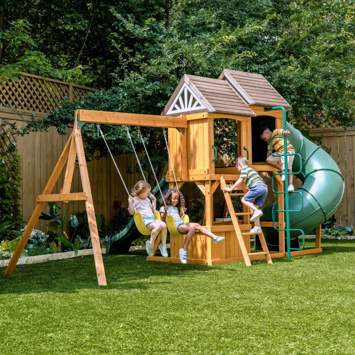 Laurel Retreat Swing Set - Installation Available