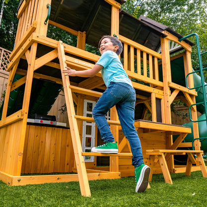 Adventure Bend Swing Set - Installation Available